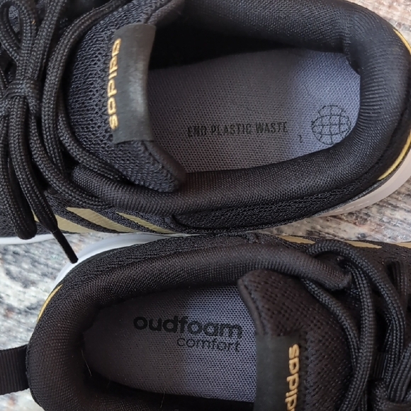 Adidas Black and Gold Sneakers - Picture 2 of 7